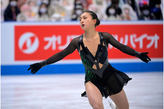 「フィギュア国別対抗」最終戦、坂本花織が自己ベスト2位！腰痛を抱えて臨んだ紀平梨花は5位 画像