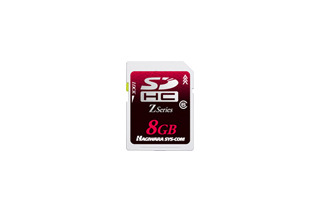 ハギワラシスコム、8GBのSDメモリーカード 画像