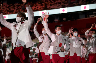 東京オリンピック開会式！史上初となるマスク姿の入場行進 画像