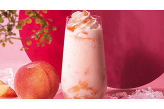 イタリアントマト、果肉ゴロゴロのフローズンドリンク「白桃グラニータ」発売 画像