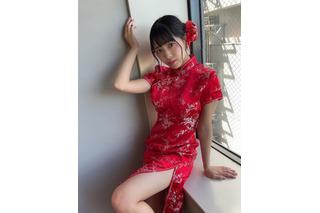 NMB48・安田桃寧、太ももセクシーなチャイナドレス姿を披露！ 画像