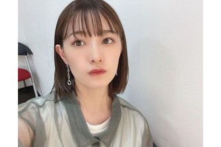 中田花奈、対局のおしゃれ可愛いグリーン系コーデが好評！「どんどん綺麗に」「トータルで好み」 画像