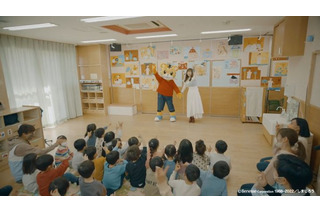 中川翔子＆しまじろうが保育園で子どもたちと大合唱！新曲MVが公開 画像