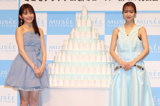 横田真悠“デコルテ”＆久間田琳加“美脚”のリンクコーデ披露「今っぽい」 画像