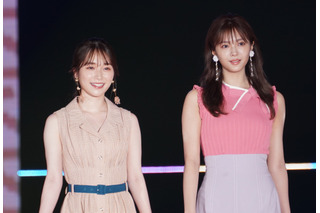 櫻坂46 土生瑞穂・田村保乃・守屋麗奈・藤吉夏鈴、涼しげなガーリーファッションでGirlsAwardに登場 画像