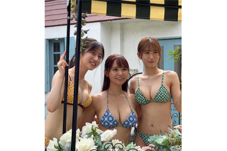 NMB48の美女3人娘が別冊ヤンチャンオフショを続々公開中 画像