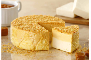 東京ミルクチーズ工場、ロングセラー「ミルクチーズケーキ」に季節限定の味わい“キャラメル”登場 画像