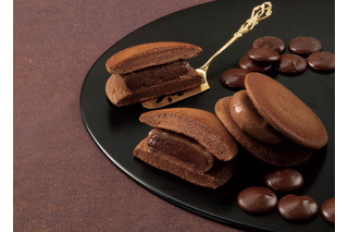 ベルギー産のクーベルチュールを使った「チョコ大福どら」登場 画像