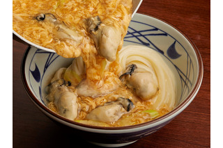 丸亀製麺、「牡蠣たまあんかけうどん」期間限定販売 画像