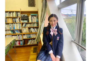 西野未姫、人妻になって初の制服姿を披露「まだいけますかね」 画像