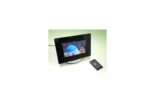 エバーグリーン、DVDプレーヤー機能搭載の7型液晶デジタルフォトフレーム 画像