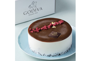 ゴディバ、厳選チョコ＆ヨーグルト風味アイス＆ベリームースのアイスケーキを数量限定販売 画像