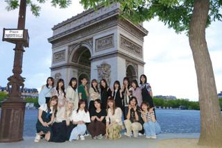櫻坂46、フランス・パリを楽しむメンバーオフショット公開 画像