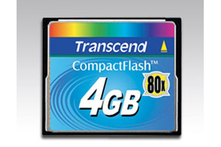 トランセンド、4Gバイトの80倍速CFカード「80X Ultra Performance CF Card」 画像