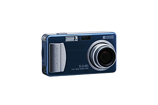 リコー、薄型ワイドズームデジカメ「Caplio R2」に限定カラーモデル「ミスティックブルー」を追加 画像