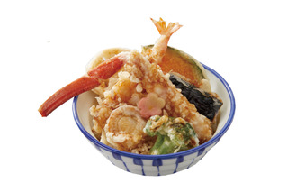 天丼・天ぷら本舗 さん天、「本ずわいがにと帆立」「海老づくし」フェアを同時開催 画像