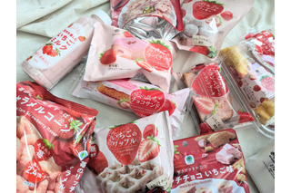 【ファミマ】新春いちご新商品１9種！食べ比べ独自ランキングBEST5！ 画像