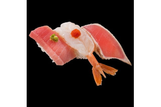 冬の味覚を贅沢な組み合わせで！魚べい・元気寿司「3貫ネタ紅白祭り！」開催 画像
