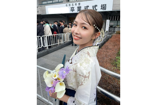 寺本莉緒、白の袴で大学卒業！インスタ報告に祝福の声 画像