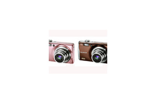 富士フイルム、コンパクトデジカメ「FinePix F70EXR」に新色のピンク/ブラウンを追加 画像