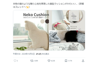 【プライム感謝祭】まさに猫！なモフモフ感を再現！「リアル猫まくら(Neko Cushion)」が20％オフ 画像