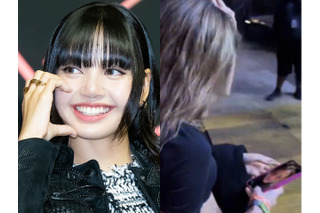 BLACKPINK・リサ、スマホのホーム画面が“ヴィトン三男”の顔写真?交際が順調に進んでいると話題に 画像