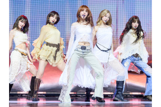 LE SSERAFIM、『HOT』がリリース1カ月後に音楽番組1位を獲得!ロングランヒットを記録中 画像