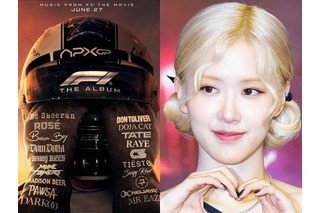BLACKPINK・ロゼ、ブラピ主演『F1/エフワン』で初の映画劇中歌担当に喜び「夢が叶いました!」 画像