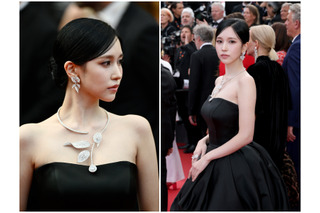 TWICE・MINA、新作ジュエリーを身にまとってカンヌ国際映画祭のレッドカーペットに登場! 画像