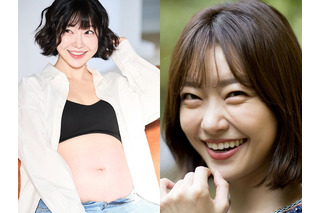 ブラトップ姿に“10歳下夫”もメロメロ?双子妊娠中の韓国歌手が28週目のふっくらお腹を公開【PHOTO】 画像