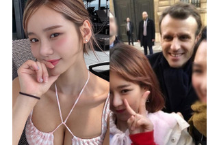 まさかのフランス大統領?韓国で“最もグラマラスな女芸人”メン・スンジ、とてつもない幸運で話題【PHOTO】 画像