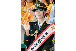 女優・井本彩花、渋谷警察署の1日警察署長に! 痴漢被害防止キャンペーンに参加 画像