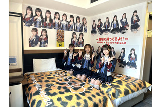 変なホテルにNMB48のコラボルーム登場! オリジナルグッズのお土産も 画像