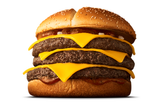 マクドナルド、7か月ぶりに復活!大人気の「トリプル肉厚ビーフ」が6月4日から2週間限定で発売 画像