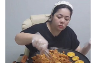 韓国の“美しすぎる女芸人”、出産2回&妊娠中毒症で体重127kg→大食い配信で嘔吐…衝撃の近況 画像