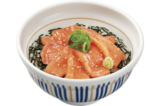 とろけるような口どけ!なか卯「サーモン丼」を6月25日より販売 画像