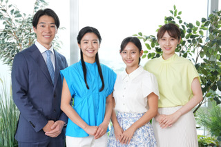 フジテレビ新人アナ4人が『めざましテレビ』で地上波初登場! リポートや生原稿読みにも挑戦 画像