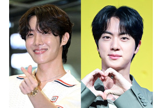 “変わらぬ友情”に感動…BTS・J-HOPE、JINの初ソロコンを観客席から全力応援!【PHOTO】 画像