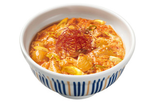 旨辛のタレが卵に絡む！なか卯、韓国チゲ鍋風味の「旨辛チゲ風親子丼」7月9日発売 画像