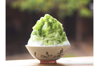 赤福のかき氷が関東初の実演販売！なめらかな口あたりの「抹茶蜜」が日本橋三重テラスで19日より限定販売 画像