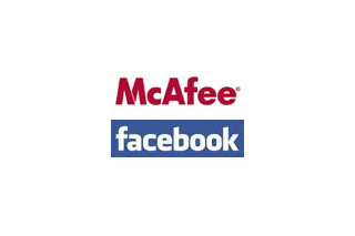 マカフィー、Facebookと提携 〜 セキュリティ保護を共同で提供 画像