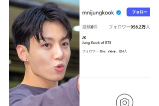 BTS・JUNG KOOK、投稿「0件」でフォロワー1000万人目前 除隊後に開設したインスタでも世界的人気を証明 画像