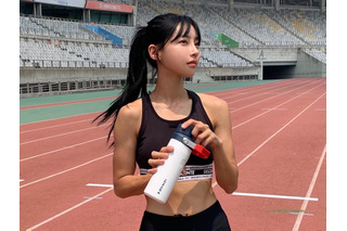 “韓国陸上界のaespa・カリナ”、ぴしょ濡れ「ありのまま」にファン熱狂【PHOTO】 画像
