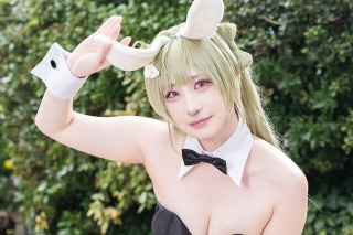 恥じらう振り向きポーズがセクシーで可愛い！『NIKKE』ソーダがバニー衣装に身を包み美しいスタイルを披露 画像