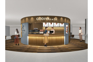 成田空港にゴディバカフェが出店！初の「スタンドタイプ」店舗が9月10日オープン 画像