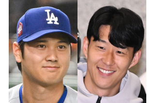 日韓スポーツスターの共演が早くも実現！大谷翔平ドジャース本拠地でソン・フンミンが始球式へ 画像