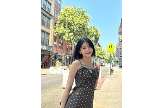 出口夏希、海外オフショの水玉ワンピが可愛すぎと評判 画像