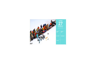 旭山動物公園のペンギンがミニチュア風で〜「UNIQLO CALENDAR」冬編 画像