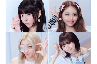 日本人メンバー所属のUNIS、日本SG『もしもし♡』9月12日リリース！メンバー4人のコンセプトビジュアル解禁 画像
