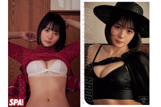 プロ雀士・岡田紗佳、たくし上げたニットから美バスト披露! 画像